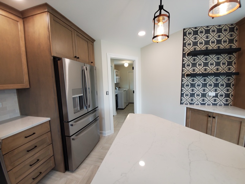 Cabinet and quartz countertop installation in Tinley Park